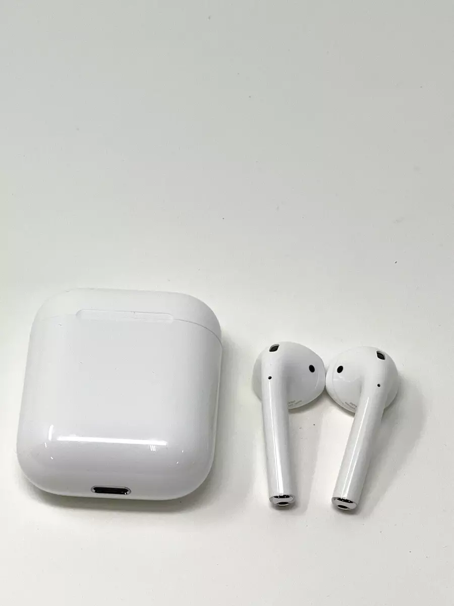 Excellent Used Apple AirPods 2nd Gen MV7N2AM/A Wireless Bluetooth Headphones