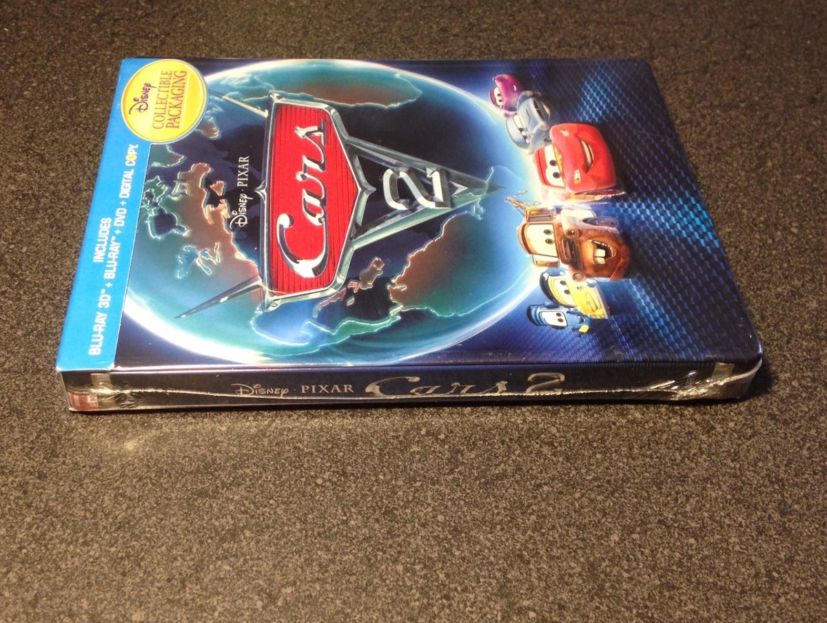 CARS 2 3D Blu-Ray DVD Digital Copy 5-Disc SteelBook Future Shop