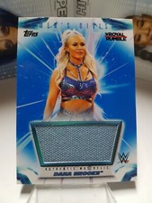 2021 Topps WWE Women’s Division Mat Relics Blue #MR-DB Dana Brooke 04/25