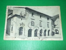 Cartolina Visso - Palazzo dei Governatori 1935