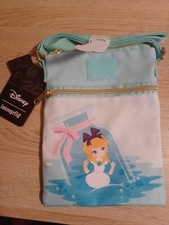 Loungefly Disney Alice In Wonderland Bottle Passport Crossbody Bag NEW w Tag