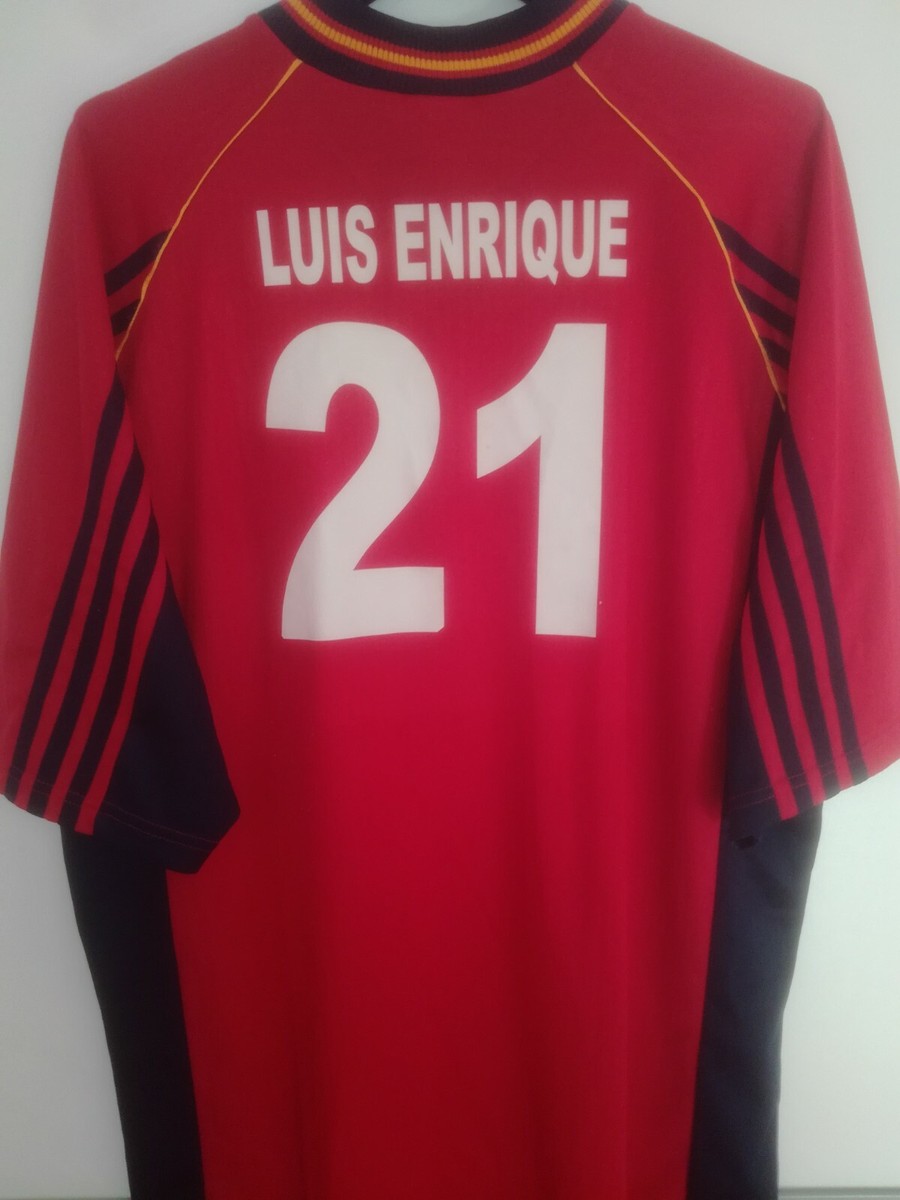 Maillot De L'Espagne Euro 1996 - Taille L - Occasion - Parfait Pour Les Collectionneurs De Football