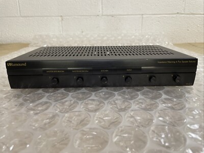 Nice RUSSOUND SS-6-2 Impedance Matching Pair Speaker Selector