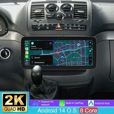12.3"2K 4+64G Android 15 GPS Autoradio8 Core F&uuml;r Mercedes Benz W639 Vito Viano