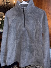 NWT Columbia Benton Springs Fleece 1/2 Zip Pullover Women's M Dark Gray