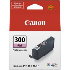 Canon PFI-300 14.4ml Pigment Ink Tank for PRO-300, Photo Magenta