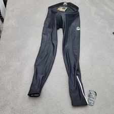 Pearl Izumi Cycling Tights Pants Mens Large Black ThermaFleece Padded 4095