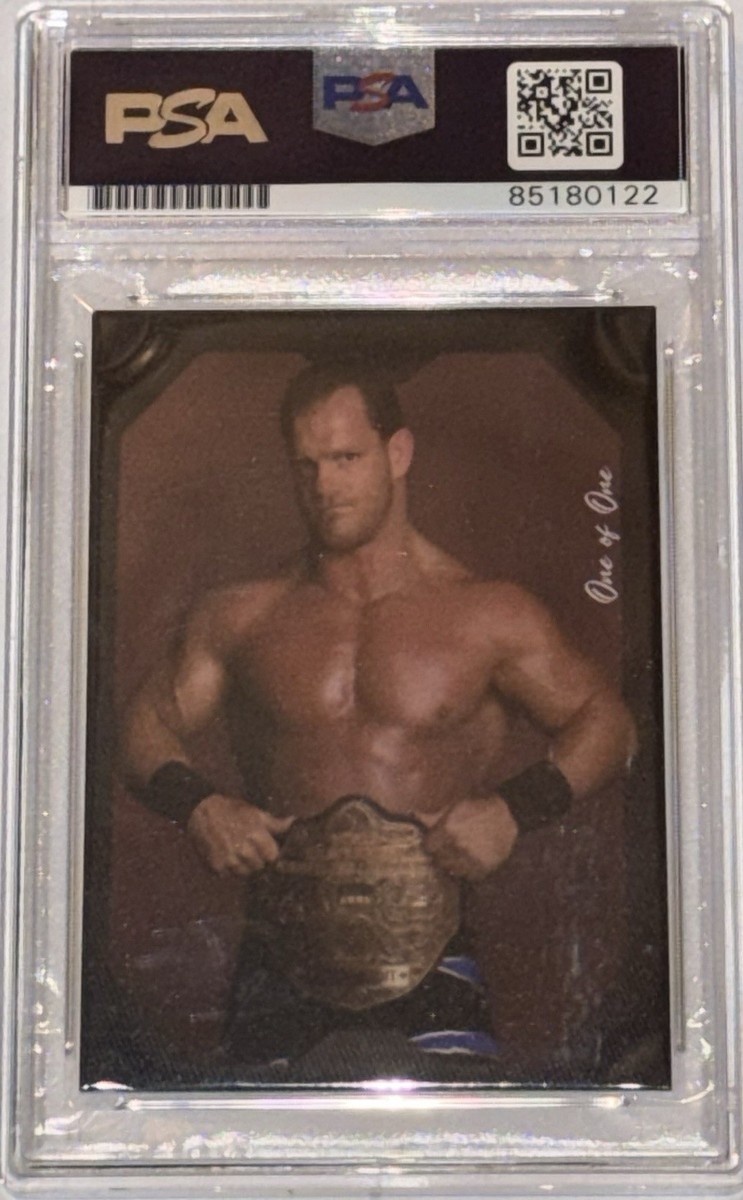 Chris Benoit Signed WWE Auto Card PSA/DNA Certified Authentic Rare