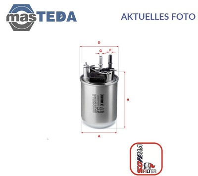 S 1408 NR KRAFTSTOFFFILTER SOFIMA FÜR NISSAN JUKE 1.5 DCI 81KW