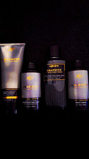 Bath  Body Works Men's Shop Graphite 4pc Set Cream Wash Spray 8/10/3.7