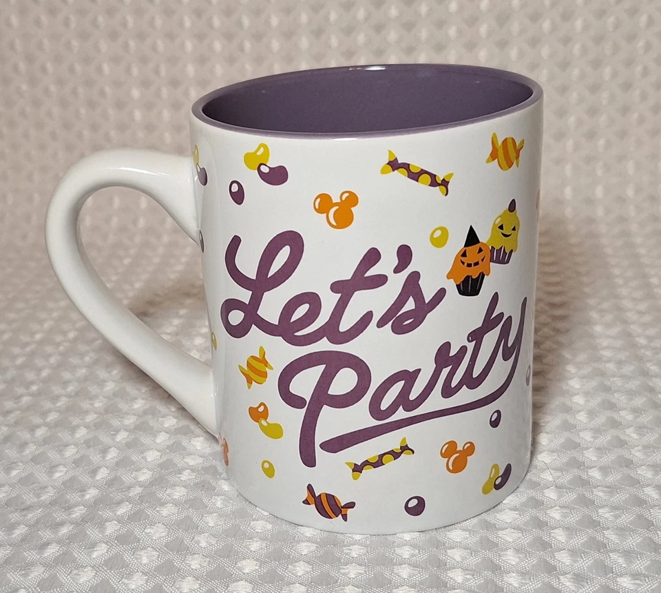 Disney Mickey Minnie Mouse Halloween Otoño Vamos Fiesta Cerámica Taza de Café Otoño Foto 4 de 4