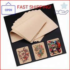 Blank Tattoo Practice Skins - Autdor 10Pcs Tattoo Skin Practice Double Sides 8x6