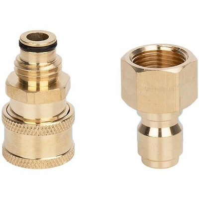 #ad High Pressure Washer Hose Quick Connect Copper Adapter for Car Wash Machines GBP 31.90