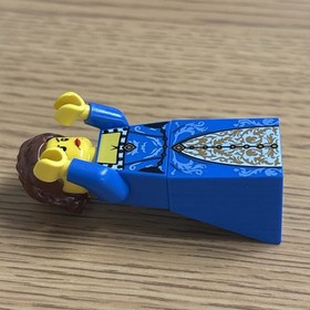 Lego Castle Fantasy Era Queen Crown Minifigure Blue 7079 Drawbridge Defense