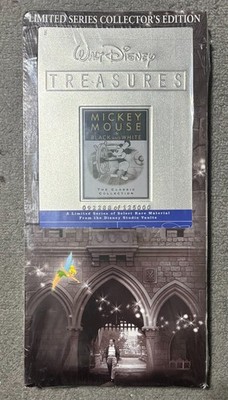 Walt Disney Treasures Mickey Mouse Black and White DVD New Sealed Long Box