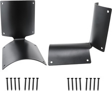 90 Degree round Wood Post Fence Brackets Rail Fence Metal Bracket with Screws ro