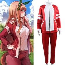 Anime Uma Musume Pretty Derby Cosplay Costume Silence Suzuka School Uniform