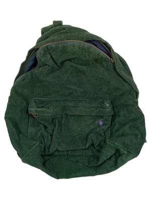 Polo Ralph Lauren Rucksack Stoff Grün Herren Casual Stickerei Logo 42cm - Bild 1 von 3