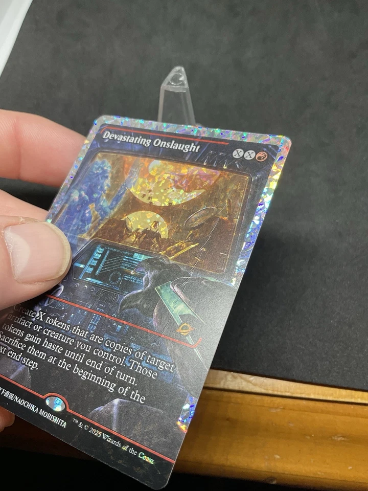 ERROR CRIMP Devastating Onslaught (0387) (Showcase) (Fracture Foil) EOE 387 - Image 4 of 4