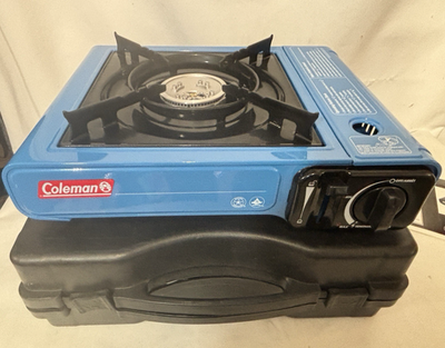 Coleman 2000020951 Butane Camping Stove 7 650 BTU - Blue for sale