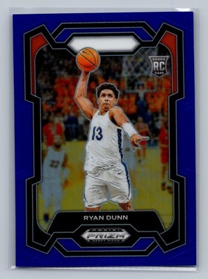 2024 Panini Prizm Draft Picks Ryan Dunn Prizms Blue #/199 #5