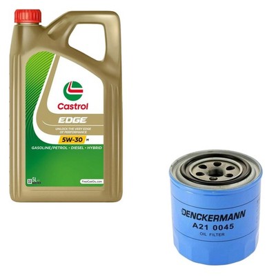 Inspektionspaket Castrol EDGE 5W-30 M Engine 5L für Nissan Vanette Cargo 2.3 D