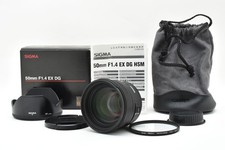 Near MINT w/Box Sigma 50mm f/1.4 EX DG HSM for Canon EF AF Prime Lens JAPAN