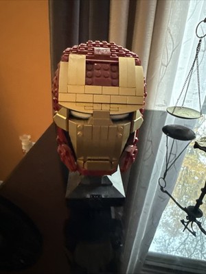 LEGO Super Heroes: Iron Man Helmet (76165) Missing Name Plate