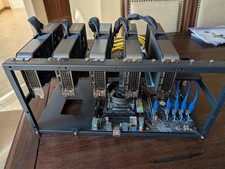 Crypto Mining Rig Kit W/5 RTX 3070 FE Founders Edition