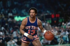 Ray Williams New York Knicks moves the ball up court v New York Kn- Old Photo