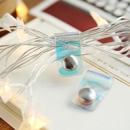 4 Pcs Data Cable Storage Buckle Holder Organiser Desk Line Clip Winder - 第 7/12 張圖片