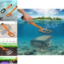 Underwater Metal Detector IP68 Waterproof 100FT Deep Diving All Metals LCD