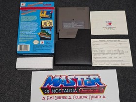 NES MICKEY'S SAFARI IN LETTERLAND Complete CIB Box Nintendo Disney Letter Land