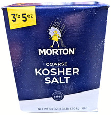Morton Coarse Kosher Salt For Every Cooking 53 oz