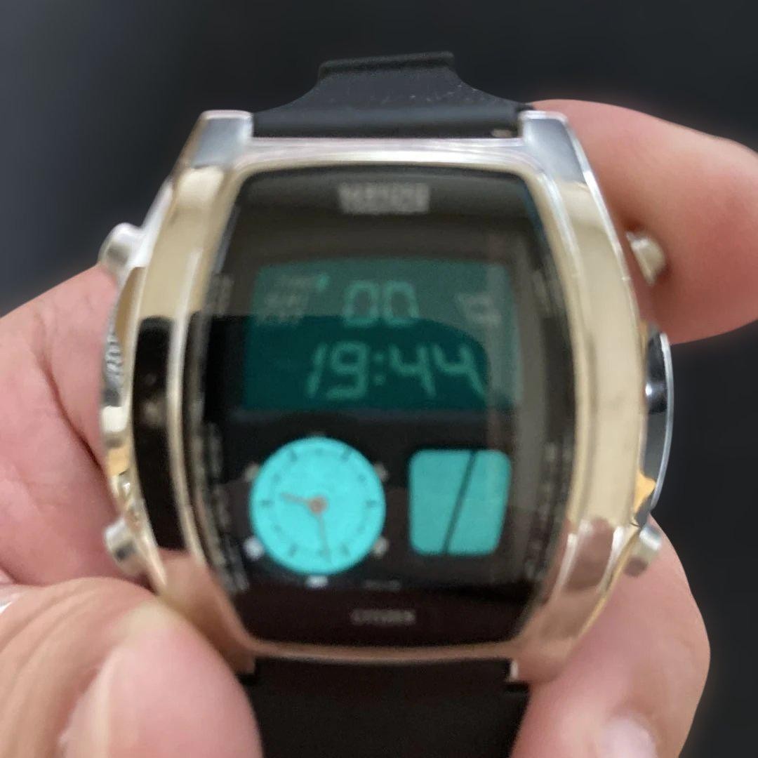 CITIZEN INDEPENDENT C351-L16673 Y アナデジ Citizen Independent C351-l16673 1481010 Ana-digi Quartz Blue