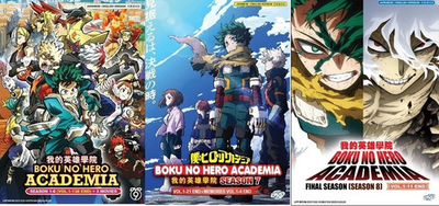 #ad My Hero Academia Season 1 8 3 Movie Complete DVD English Dub Anime $77.39