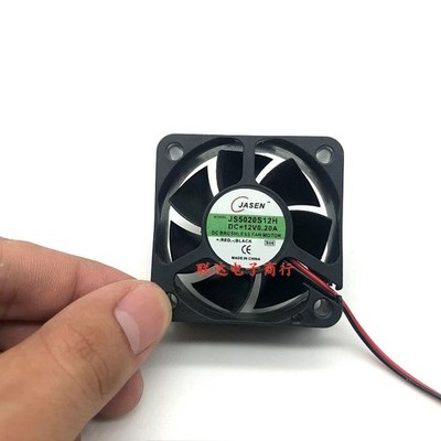 JASEN JS5020S12H DC12V 0.20A 5CM 5020 2-Wire Cooling Fan @zx