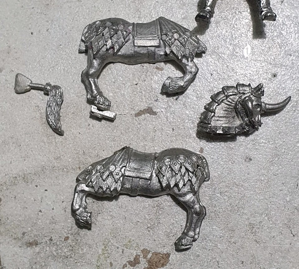 Warhammer Fantasy Chaos Lord On Daemonic Mount - Citadel Metal OOP