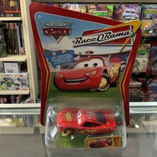 Disney Pixar Cars Race O Rama Impound McQueen Sealed Retro Diecast New Carded
