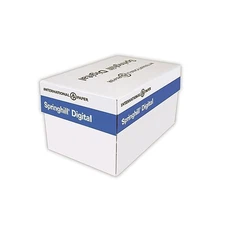 Springhill 8.5” x 11” Cream Copy Paper, 28lb Bond/70lb Text, 104gsm, 4,000 Sheet