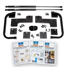 Queen Size DIY Murphy Bed Hardware Kit – Vertical Wall Bed for Space-Saving -...