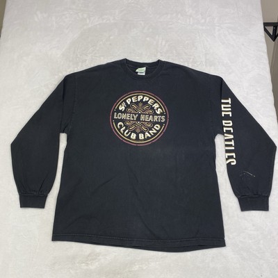 Vintage The Beatles Pepper's Shirt Men's 2XL Long Sleeve