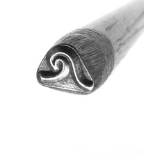 Metal Punch Design Stamp Decorative Wave Design Pattern Jewelry Making Stamp