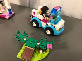LEGO Friends #41002 #41086 #41001 Mia Magic Vet Ambulance 100% Complete