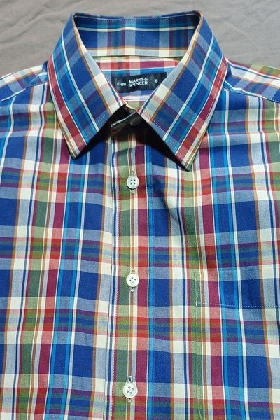 Men Marks & Spencer T-Shirt Multicolor Polyester