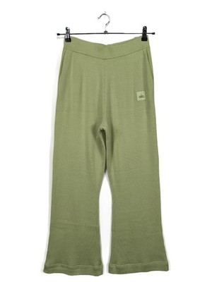 ALO Stoffhose Damen Hose Gr. DE 36 khaki Casual-Look