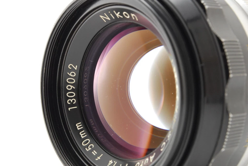 [Casi COMO NUEVO] Lente convertida Nikon Nikkor-S.C SC automática 50 mm F1.4 Ai de JAPÓN Foto 4 de 4