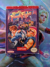 NES Mighty Final Fight Complete CIB Authentic!  Nintendo!