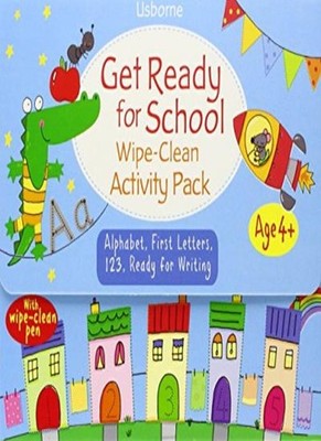 Get Ready for School: Wipe-Clean Activity Pack,Not Known