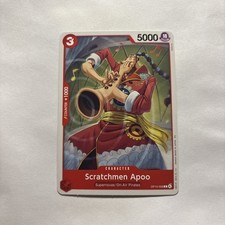 Scratchmen Apoo OP14-008 The Azure Sea's Seven Regular One-Piece CCG TCG 